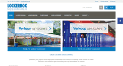 Desktop Screenshot of lockerbox.nl