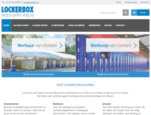 Tablet Screenshot of lockerbox.nl